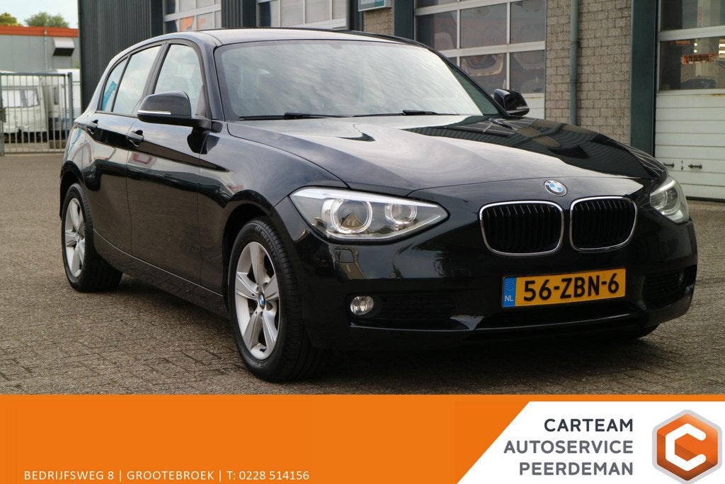 BMW 1-serie 114i Upgrade Edition | Navi | Goed Onderhouden!, Auto's, BMW, Bedrijf, Te koop, 1-Serie, ABS, Airbags, Airconditioning