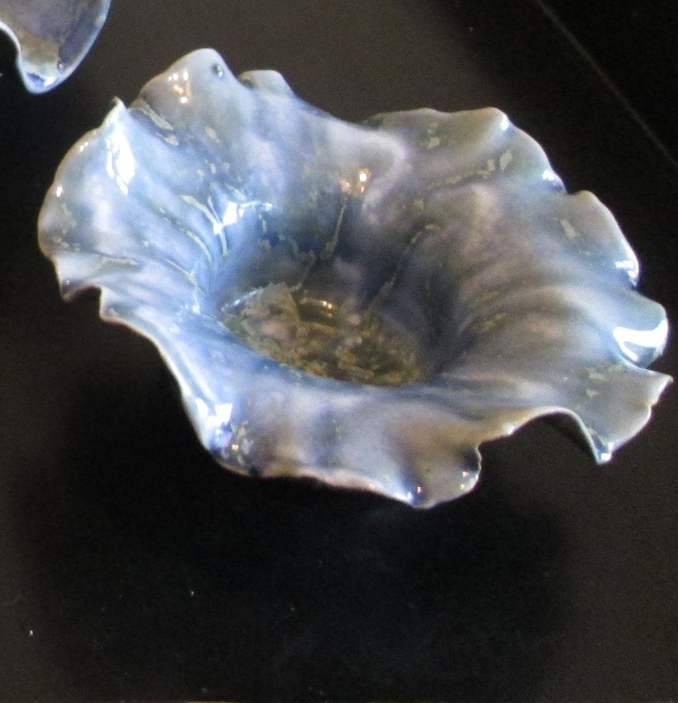 Frivool Schaaltje Blauw Keramiek Ellen Bendegom Gaaf, Ophalen of Verzenden