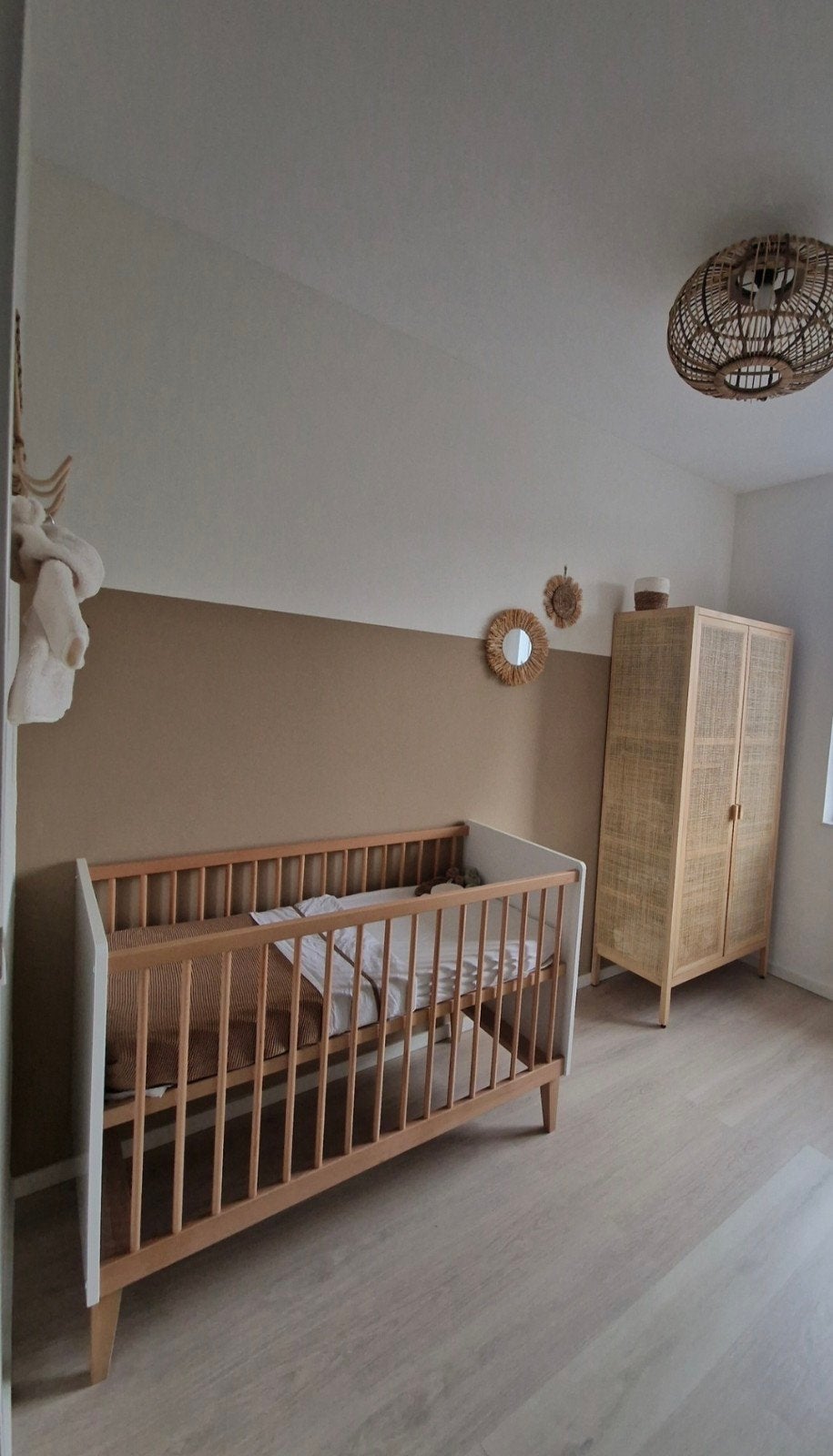 Bopita Indy ledikant 60x120cm met Ikea Himlavalv matras, Gebruikt, Minder dan 140 cm, Minder dan 70 cm, Ophalen
