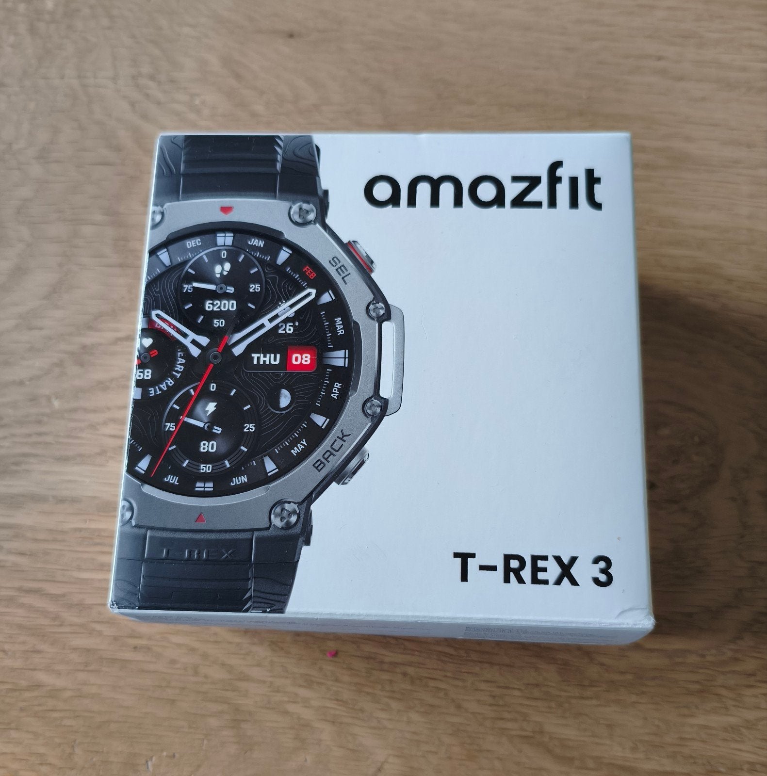 Amazfit T-Rex 3 Smartwatch, Ophalen of Verzenden, Zo goed als nieuw, Zwart, Android