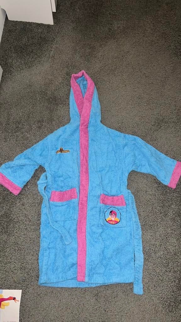 Mega Mindy badjas 9/10 jaar, Kinderen en Baby's, Kinderkleding | Overige, Zo goed als nieuw, Meisje, Ophalen