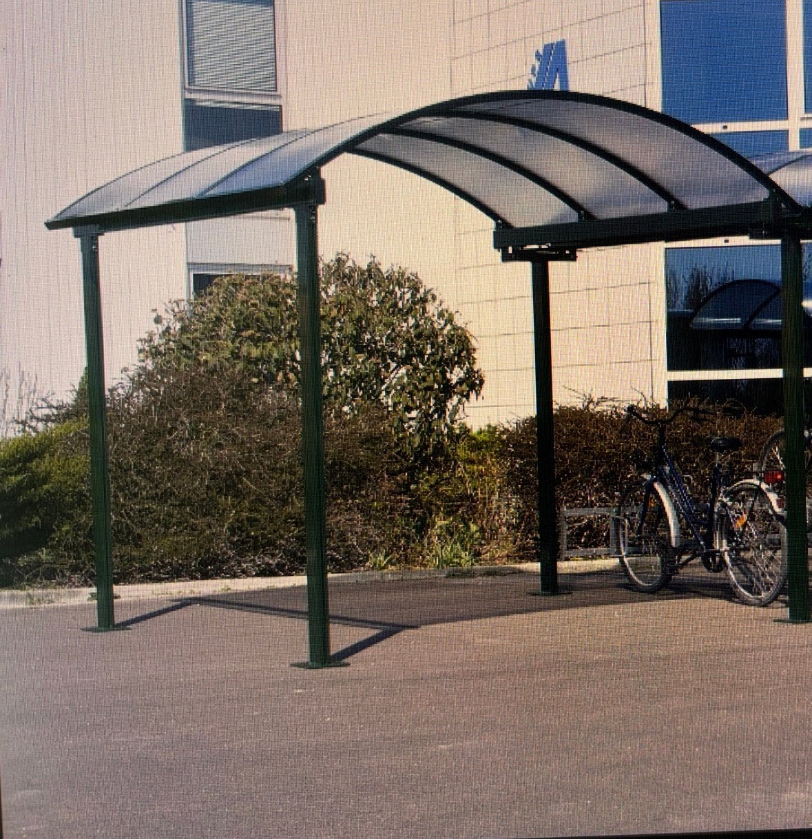Fietsenstalling / overkapping; compleet bouwpakket, Ophalen, Zo goed als nieuw, Overige typen