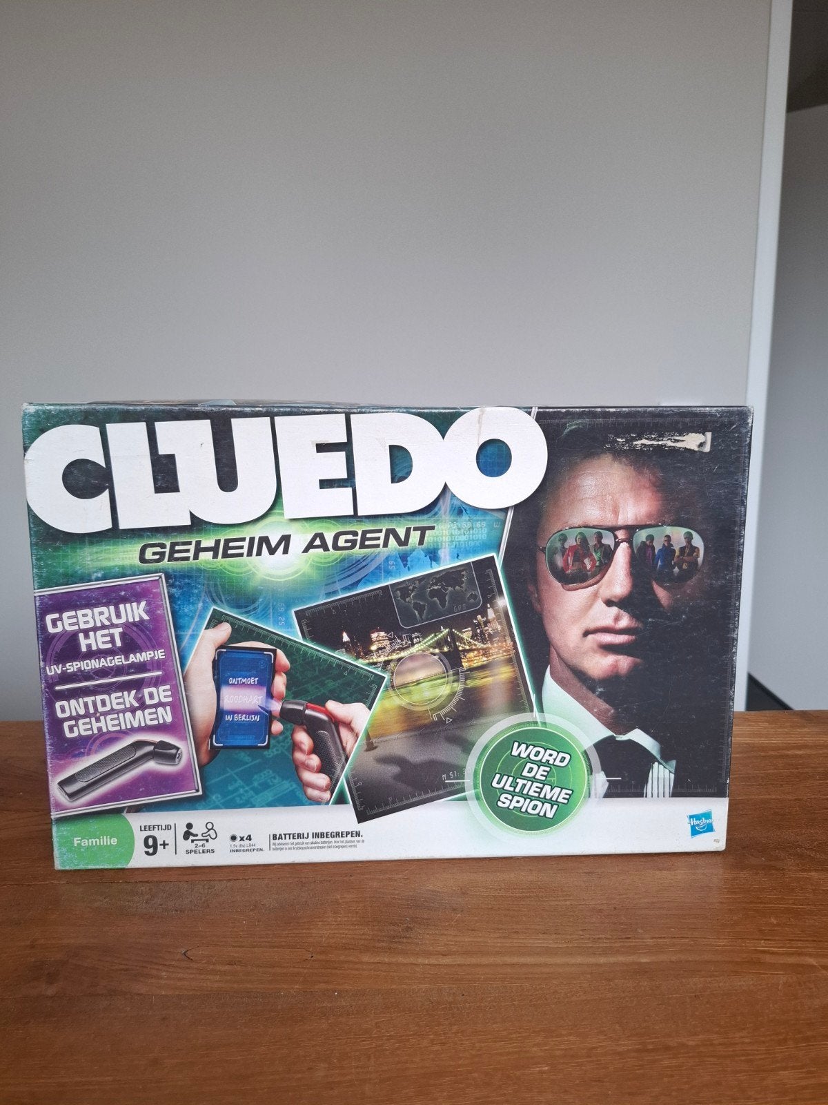 Cluedo Geheim Agent - UV-kaartjes werken niet, Ophalen of Verzenden, Gebruikt