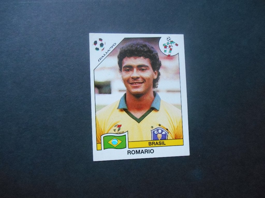 Panini Romario Italia 90 world cup 1990 Rookie, Verzamelen, Ophalen of Verzenden, Nieuw, Buitenlandse clubs, Poster, Plaatje of Sticker