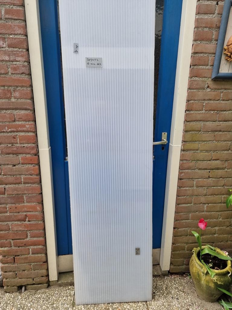 polycarbonaat kanaalplaat opaal plaat, Doe-het-zelf en Verbouw, Platen en Panelen, Ophalen