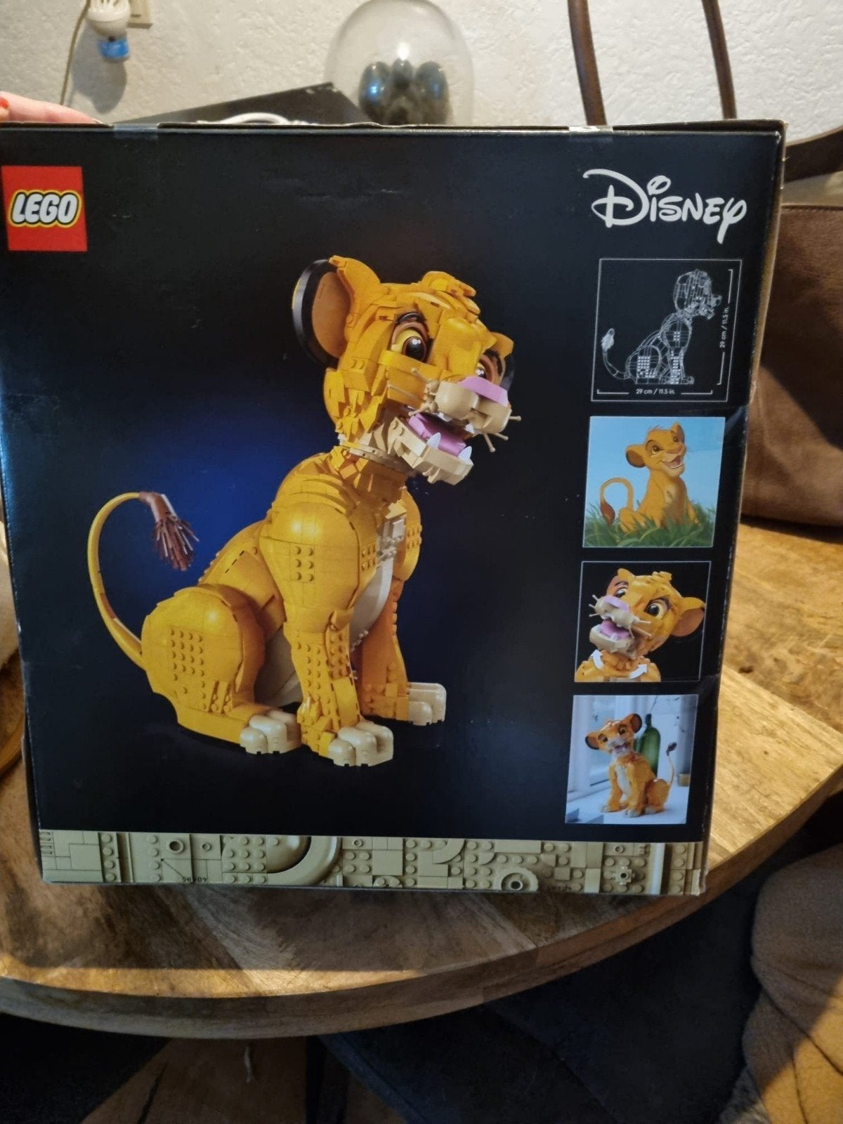 LEGO Disney De Leeuwenkoning Simba Bouwbaar Model 43247, Ophalen of Verzenden, Nieuw