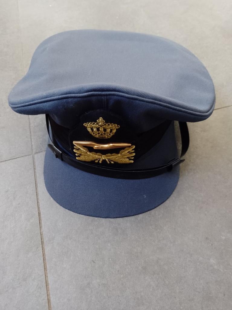 Koninklijke Luchtmacht pilotenpet - Uniform Leger, Ophalen of Verzenden, Luchtmacht, Nederland, Helm of Baret