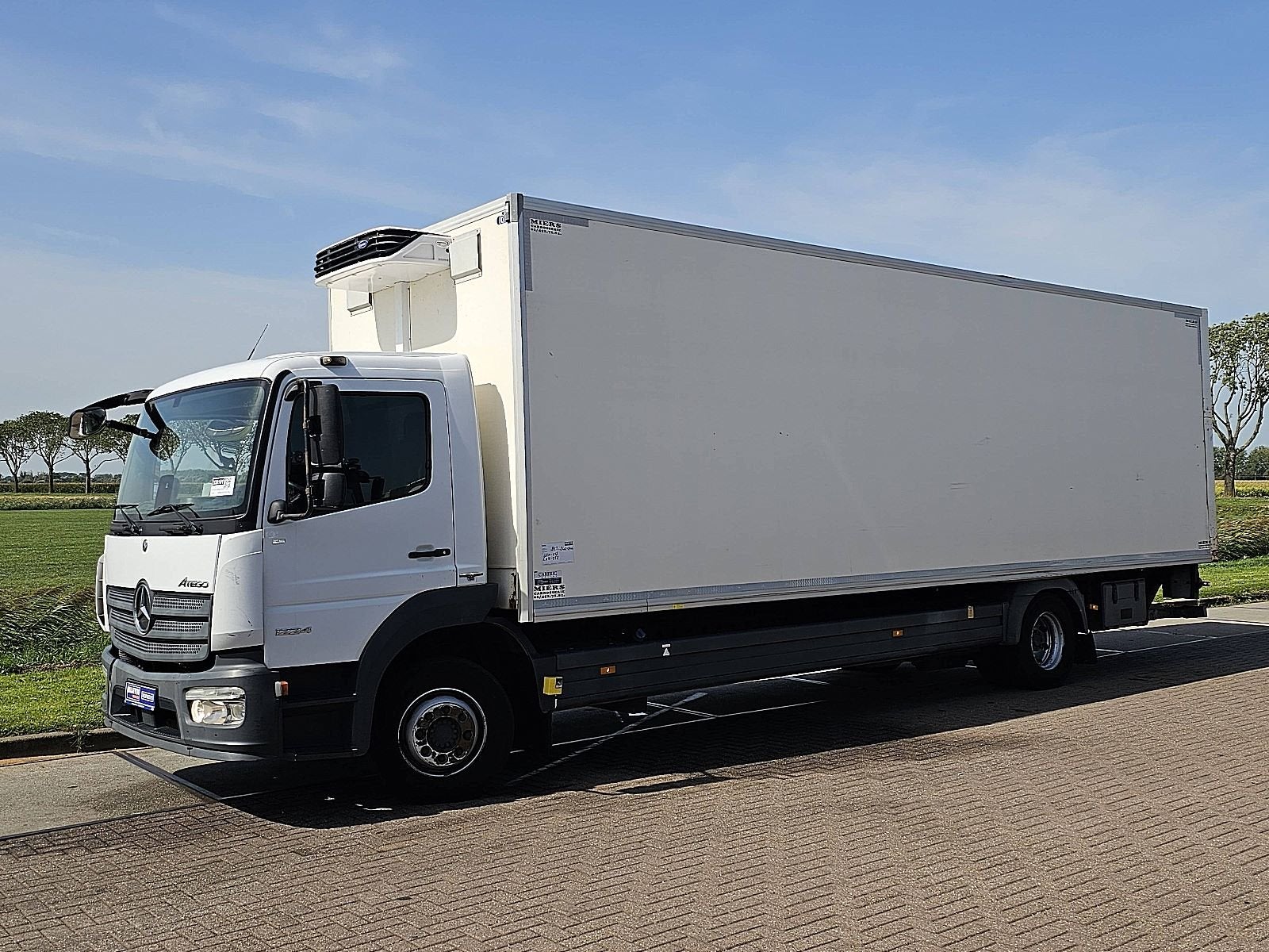 MERCEDES-BENZ ATEGO 1224 L, Automaat, 238 pk, Euro 6, Wit