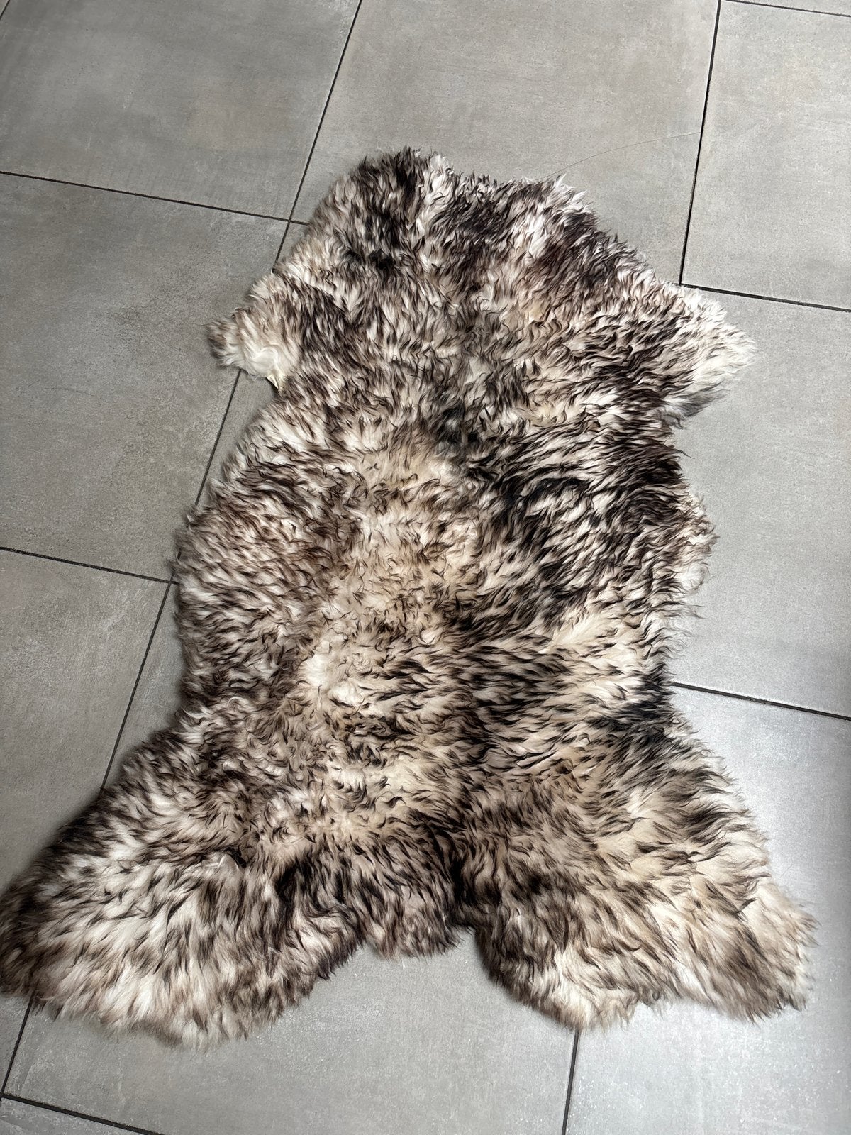 Mouflon schapenvacht 130x85 cm - Lekker dikke vacht, 100 tot 150 cm, Bruin, N, Overige vormen