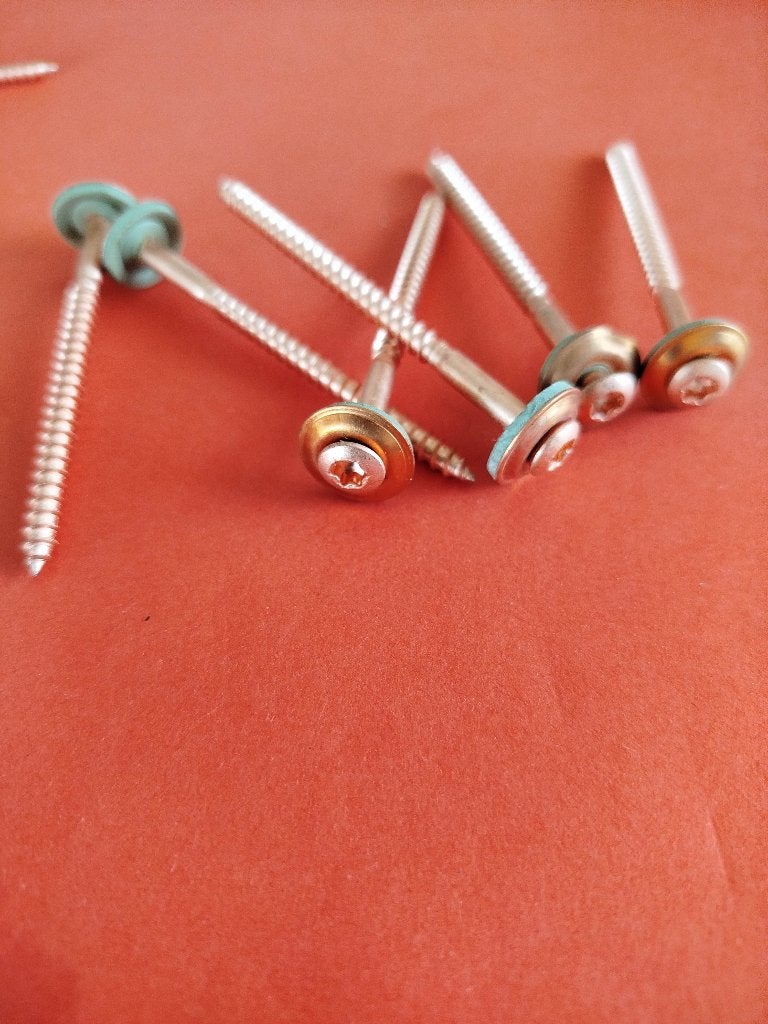 25 st, 80 mm lang, 4,5 mm dik, SPRENGLER Verkoperde RVS, 50 tot 100 mm, N, N, Schroeven