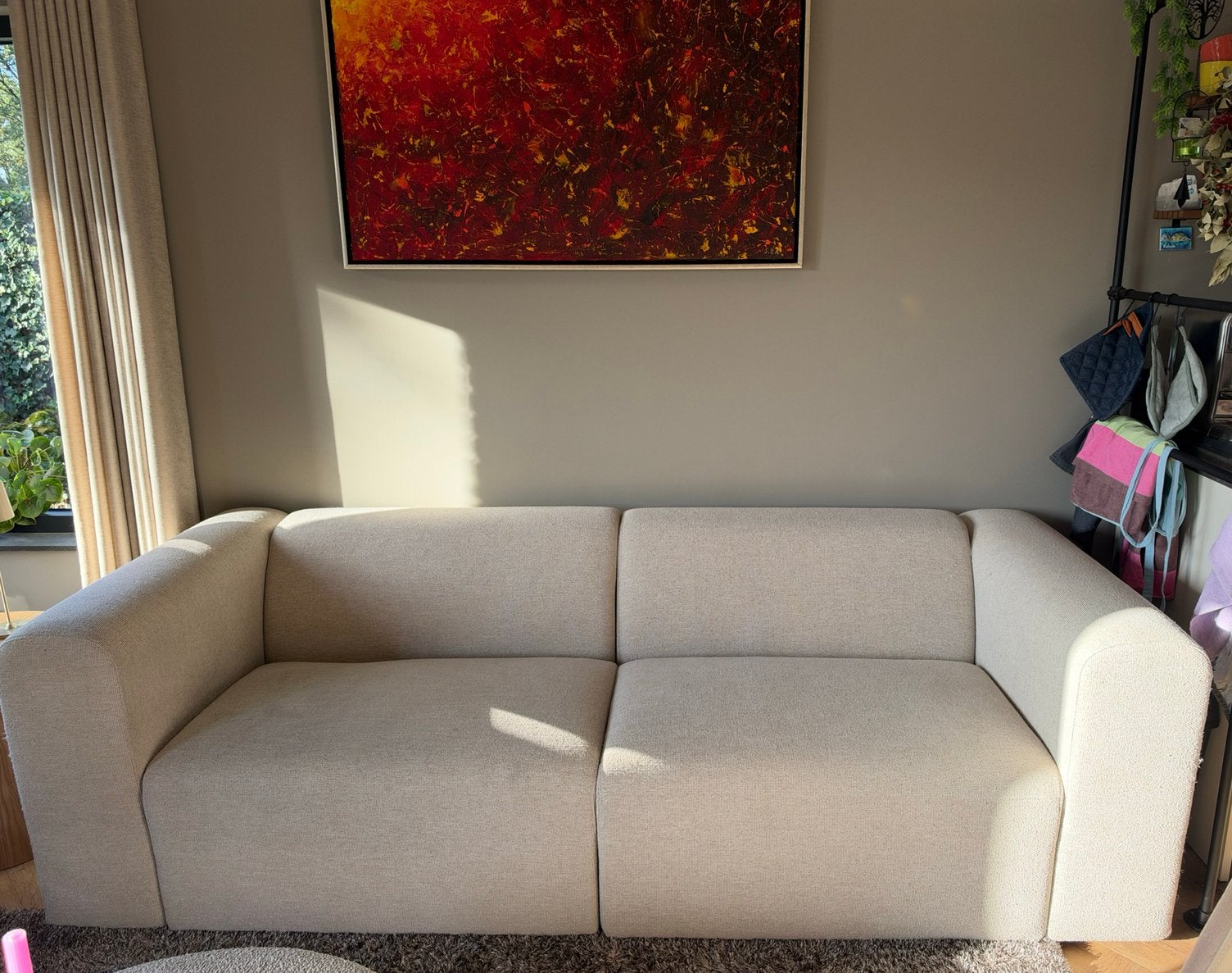 By SIDDEmodulaire bank, Ophalen, Driepersoons, 75 tot 100 cm, Zo goed als nieuw