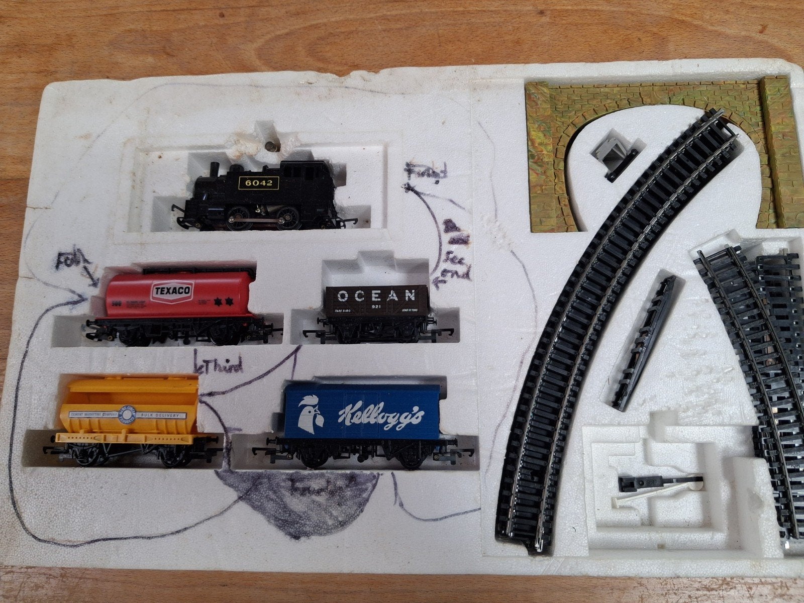 Hornby treinset, Overige merken, Gelijkstroom, Ophalen of Verzenden, Gebruikt