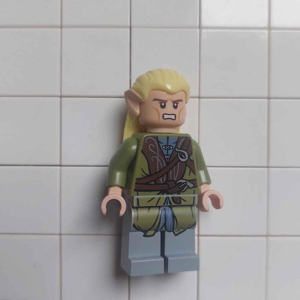 LEGO LOTR Minifig - Legolas Greenleaf - lor015, Ophalen of Verzenden, Zo goed als nieuw