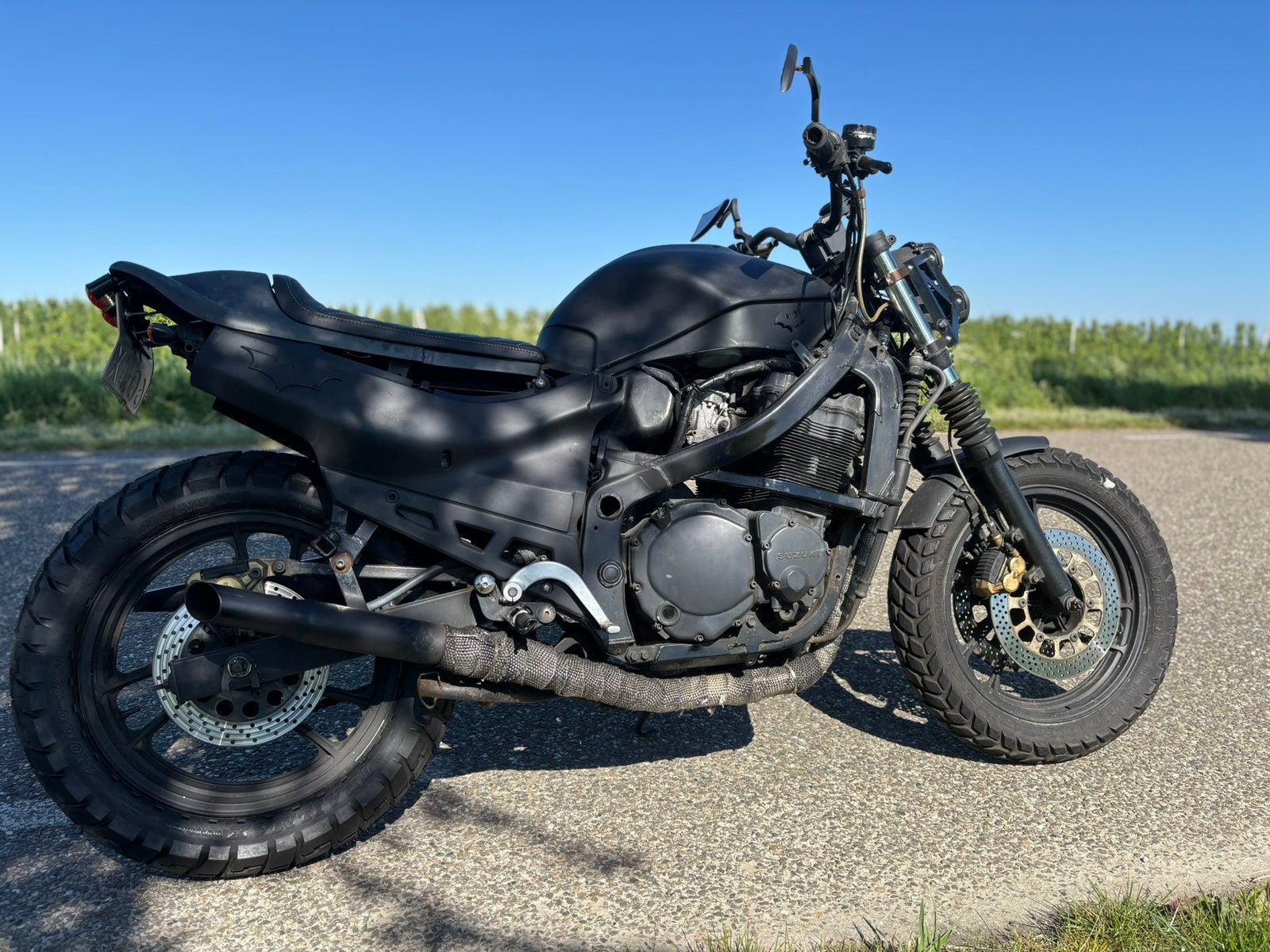 Suzuki GSX 600f uit 1988 in scrambler stijl, Particulier, 600 cc