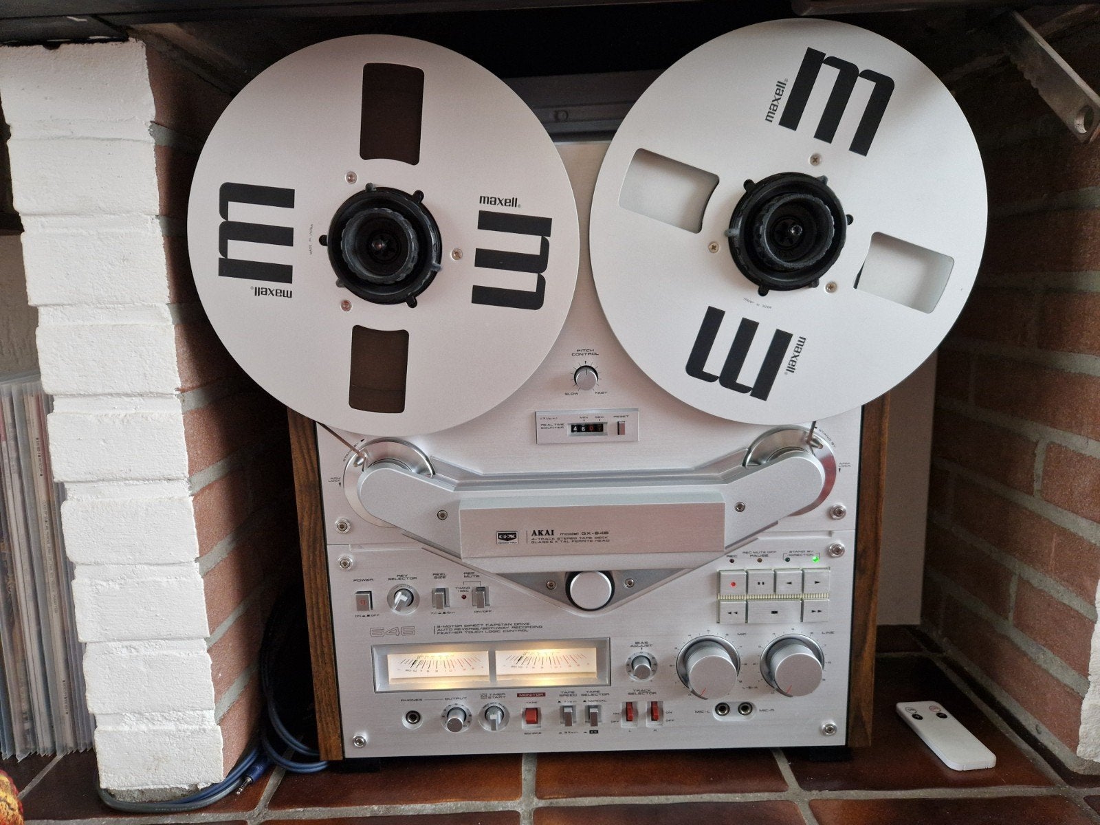 Akai GX 646 Volledig gereviseerd, Audio, Tv en Foto, Ophalen