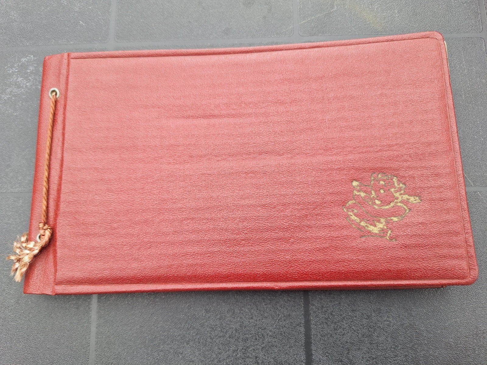 Zeer oud baby album 1912., Antiek en Kunst, Ophalen of Verzenden