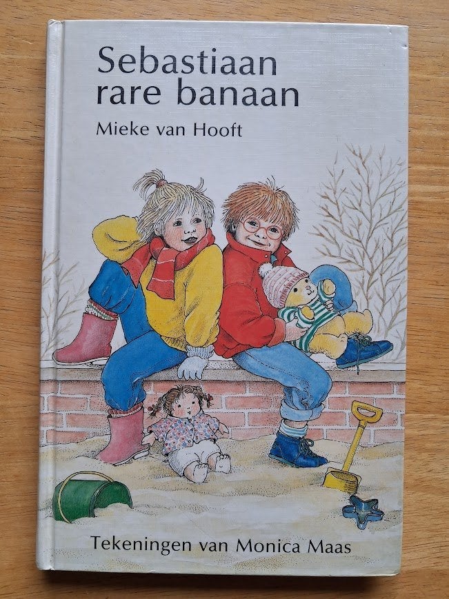 Sebastiaan rare banaan - Mieke van Hooft, Boeken, Ophalen of Verzenden, Zo goed als nieuw, Fictie algemeen, Voorleesboek
