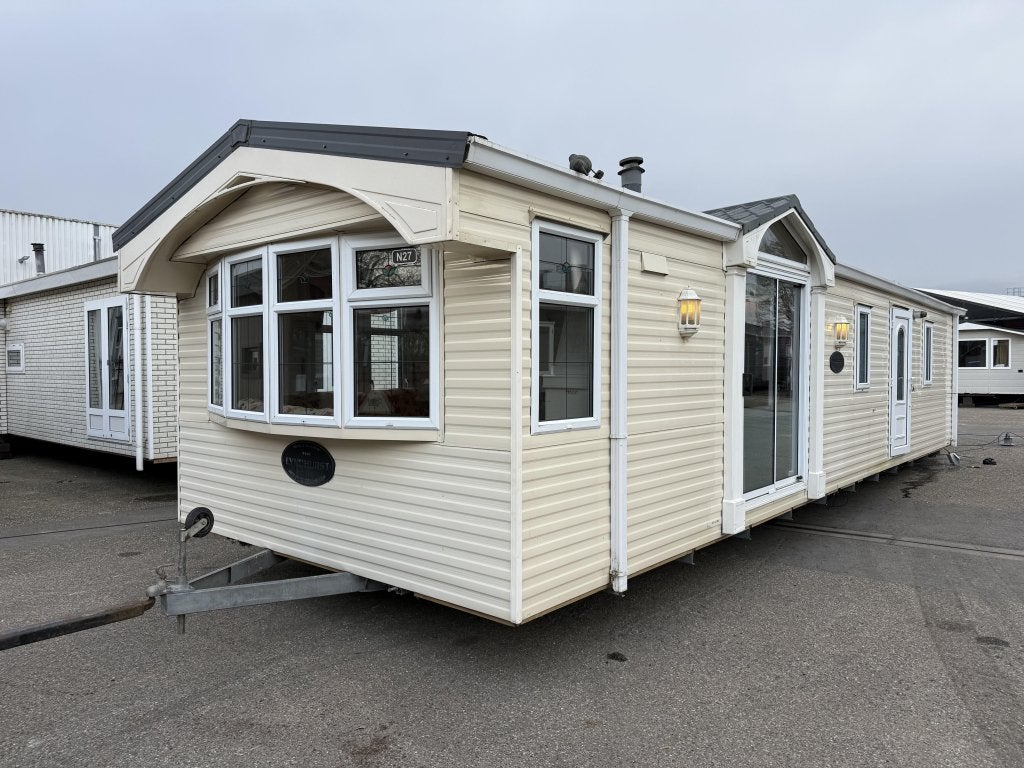 Willerby Lyndhurst 12.10 x 3.70 m Dubbelglas CV 2 SLP, Caravans en Kamperen, Niet ingevuld, Niet ingevuld, Niet ingevuld