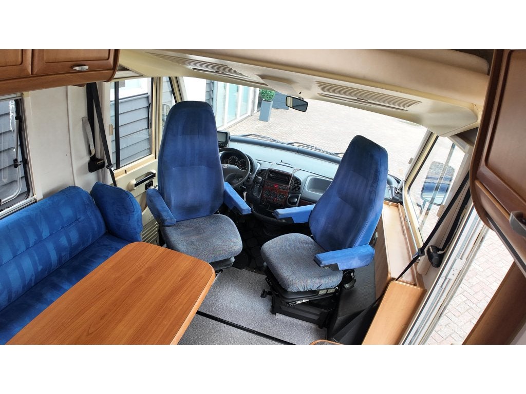 Hymer integraal ALKO chassis 128 PK motor, Caravans en Kamperen, Campers, Integraal, Chemisch toilet, Fiat, Rookmelder