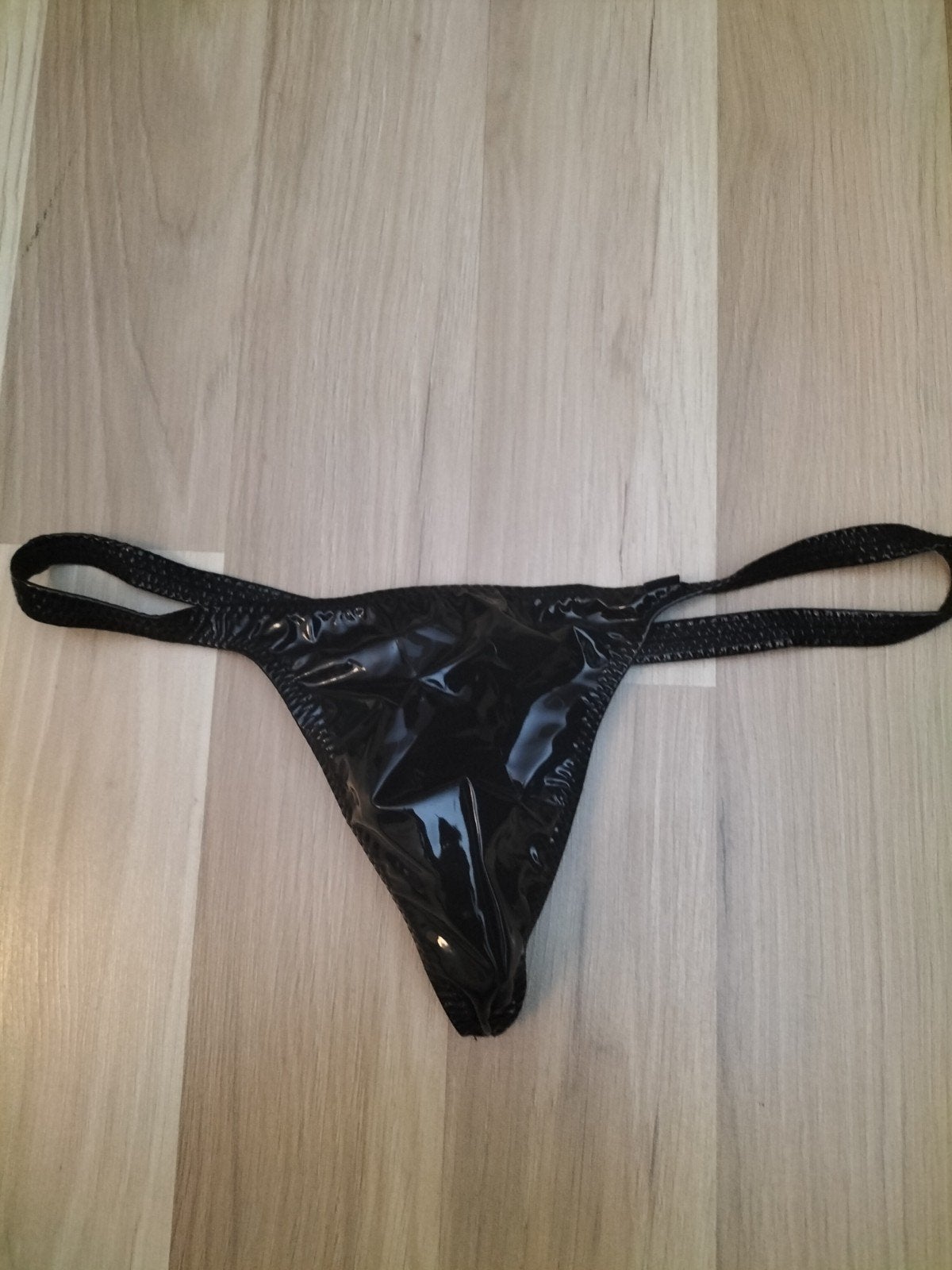 lak string, Kleding | Heren, Ophalen of Verzenden, Zwart, Slip