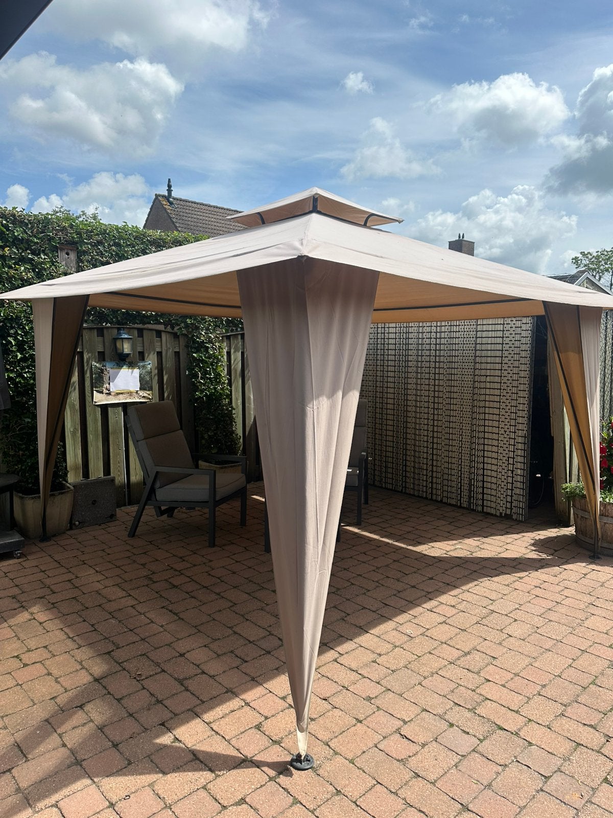 Tuin paviljoen, Ophalen, Zo goed als nieuw, Minder dan 5 meter, Paviljoen