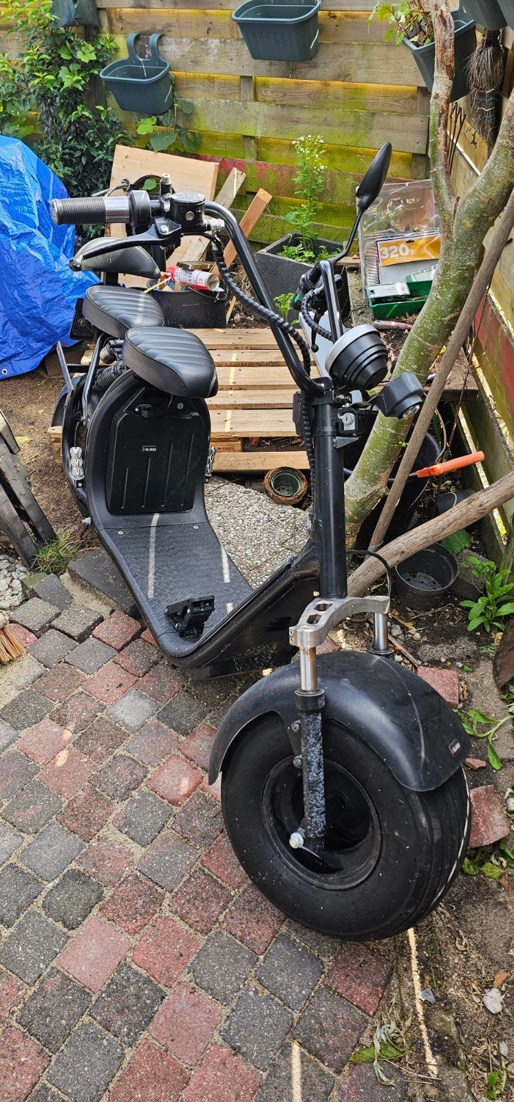 E-GLIDER, retro model, electrische scooter in Amersfoort., Elektrisch, Zo goed als nieuw, Ophalen, Overige merken