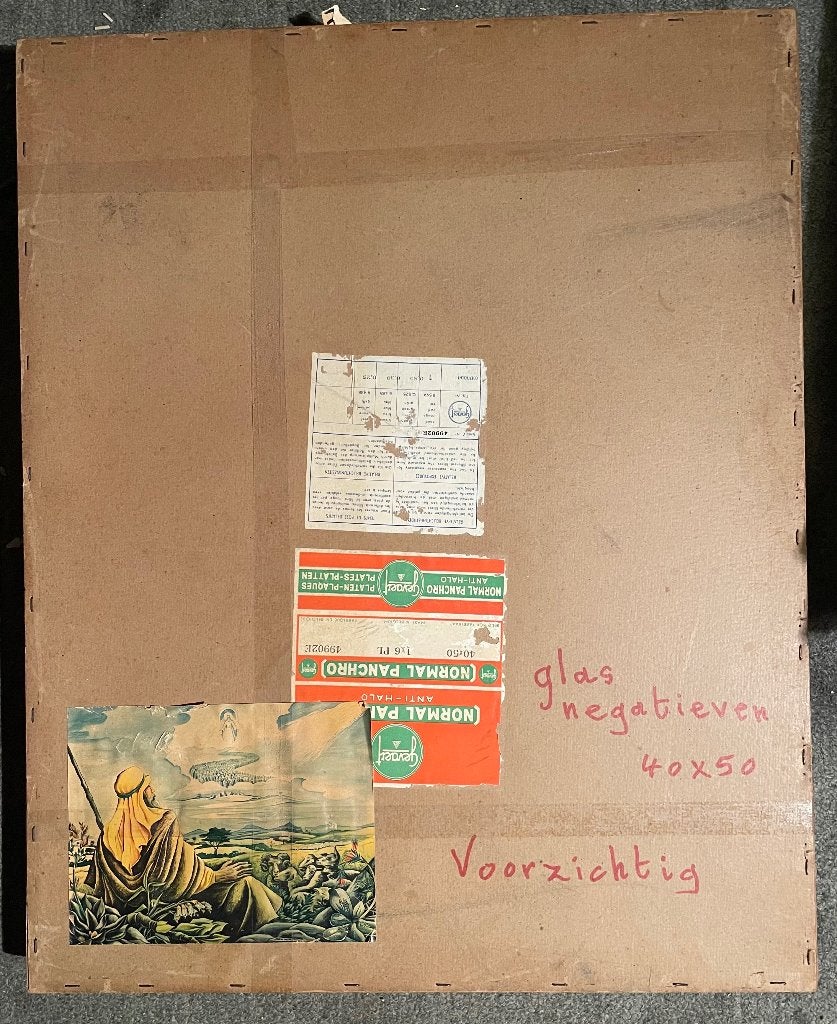 5 glasnegatieven, kleur, Ben Horsthuis, Visioen van Abraham, Ophalen of Verzenden