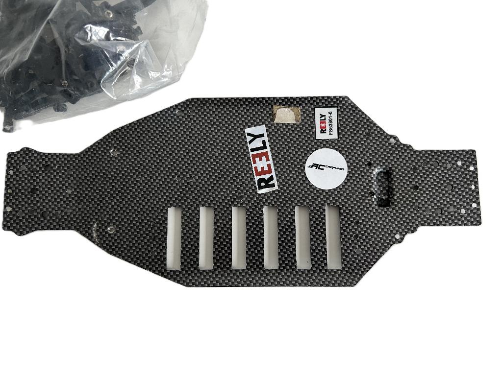 Reely 1/10 chassis rc auto, Ophalen of Verzenden, Gebruikt, Auto offroad