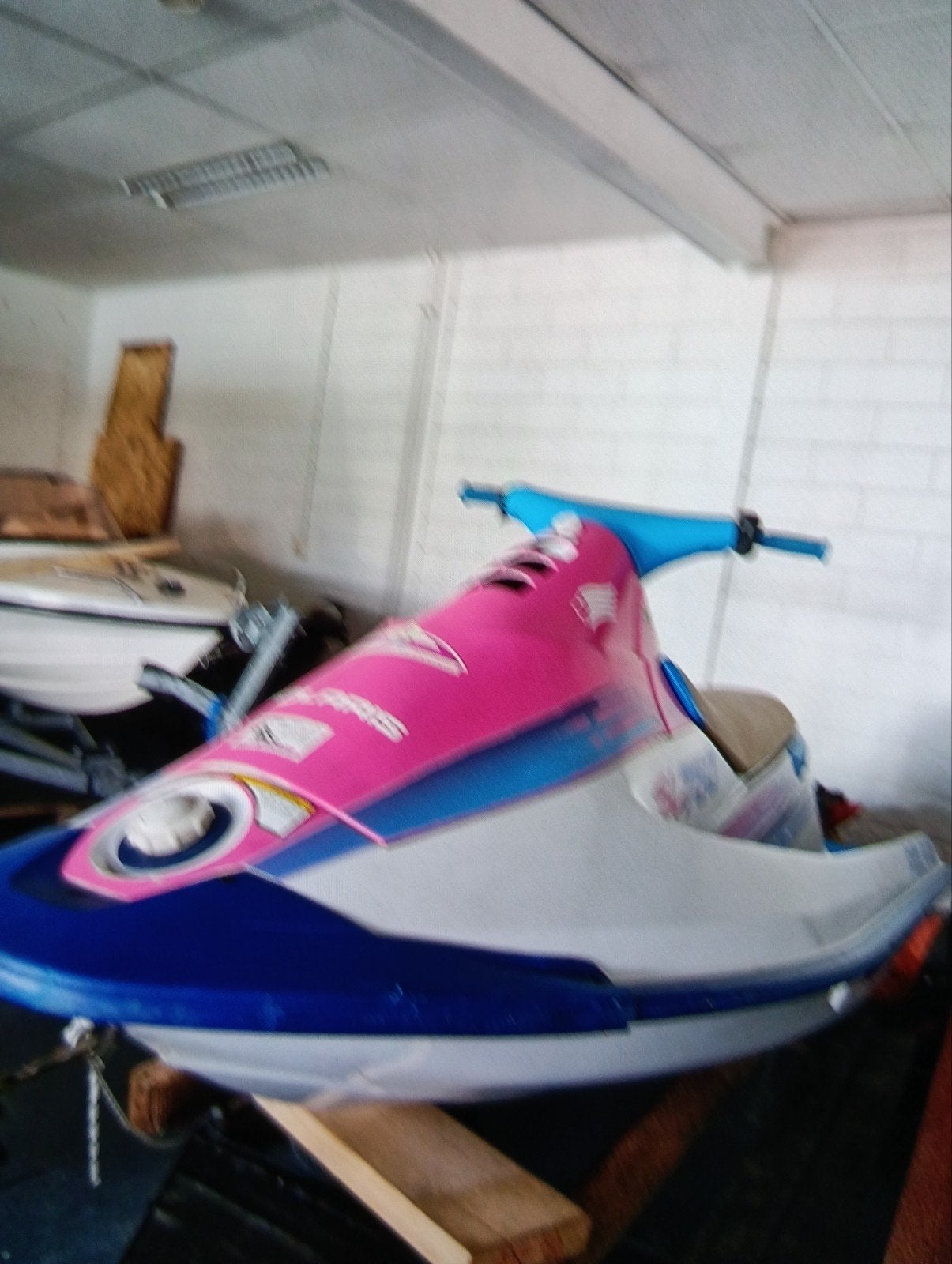 Jetski met goede trailer voor 2 jetski's - Motor loopt, Ophalen of Verzenden, Gebruikt, Benzine, 70 tot 120 pk