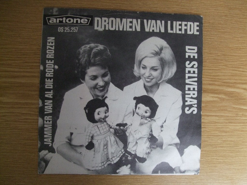 DE SELVERA'S    DROMEN VAN LIEFDE / JAMMER VAN AL DIE RODE, Cd's en Dvd's, Vinyl Singles, 7 inch, Single, Ophalen of Verzenden
