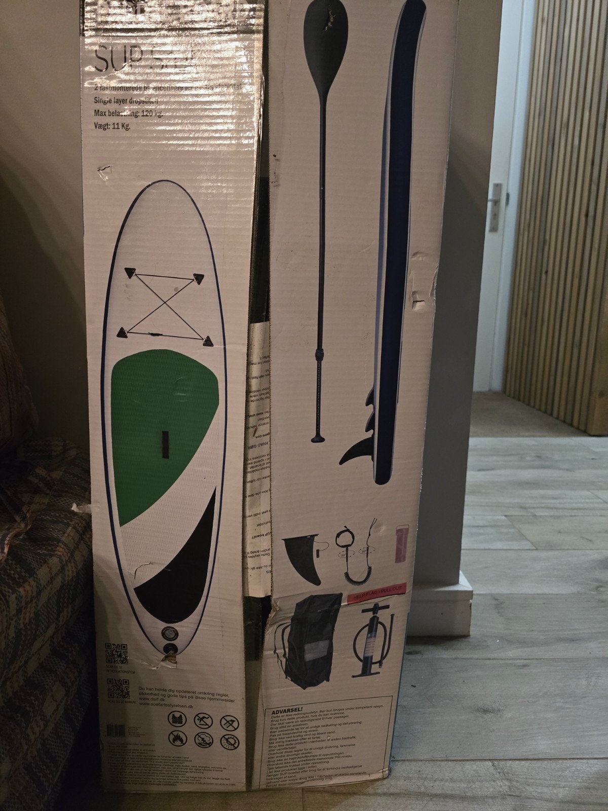Nieuw SUP-board met accessoires, Ophalen of Verzenden, Nieuw, SUP-boards