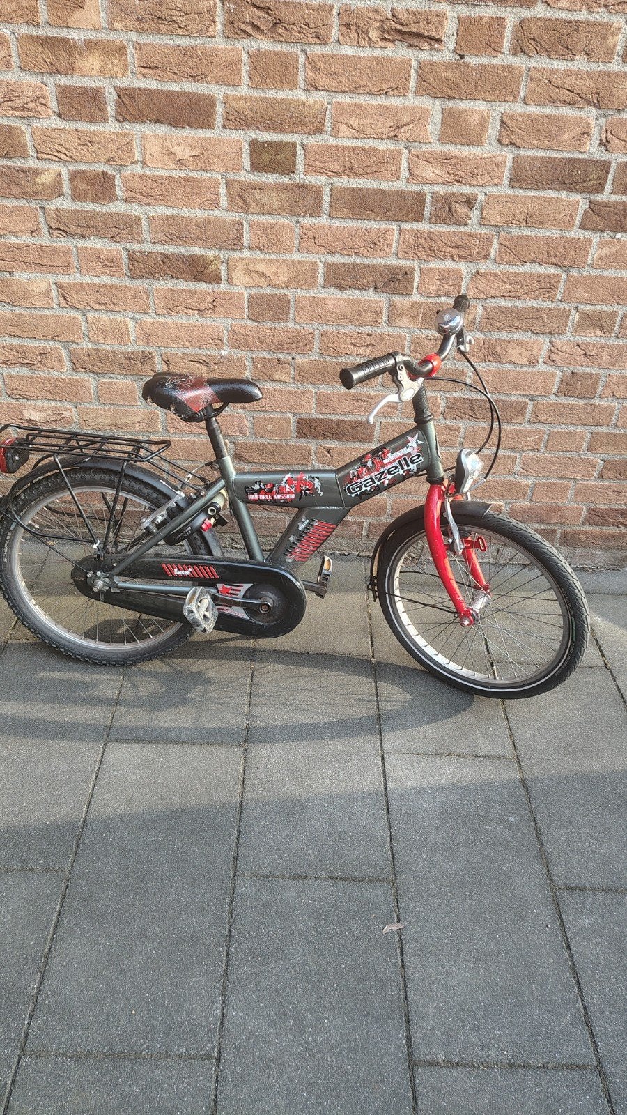Gazelle kinderfiets, 20 inch, gebruikt, Fietsen en Brommers, Fietsen | Kinderfietsjes, Ophalen, Gebruikt, Gazelle, Terugtraprem