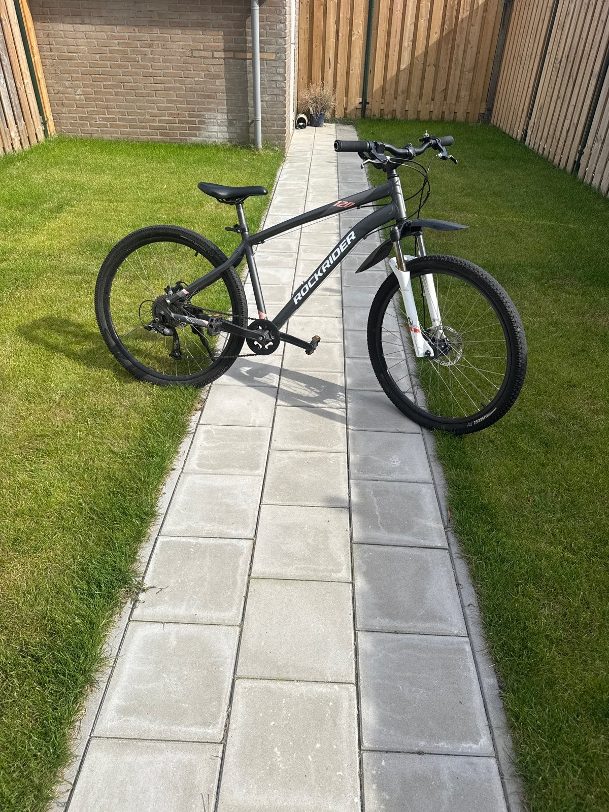 Rockrider Mountainbike - gebruikt, Fietsen en Brommers, Fietsen | Mountainbikes en ATB, Hardtail, Heren, Zo goed als nieuw, Schijfrem