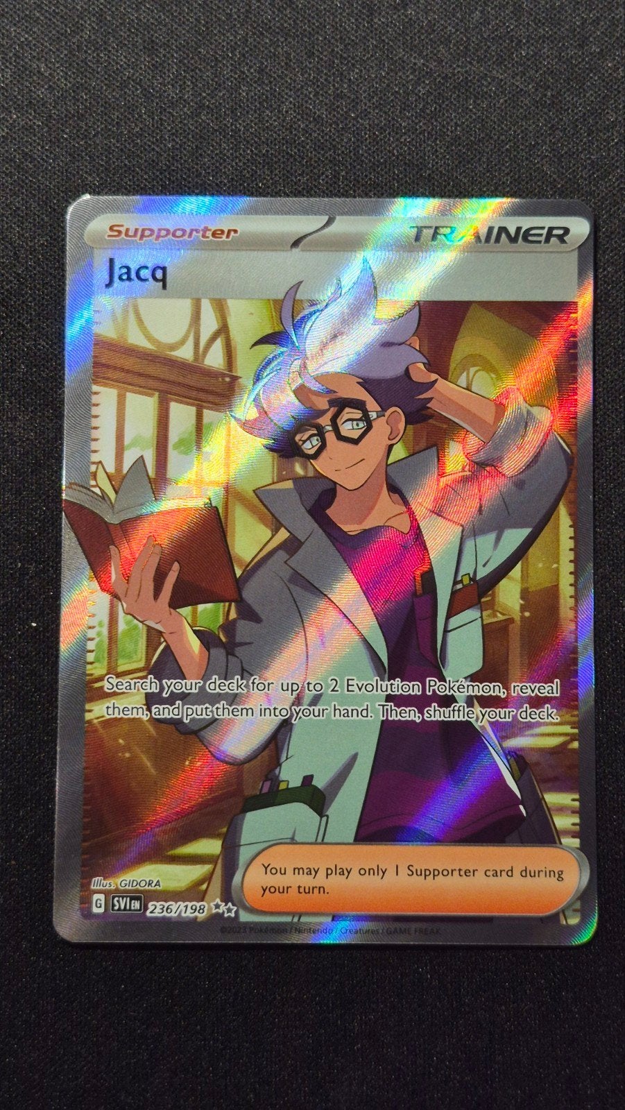 Jacq 236/198 – Scarlet & Violet (2023), Verzenden, Zo goed als nieuw, Losse kaart