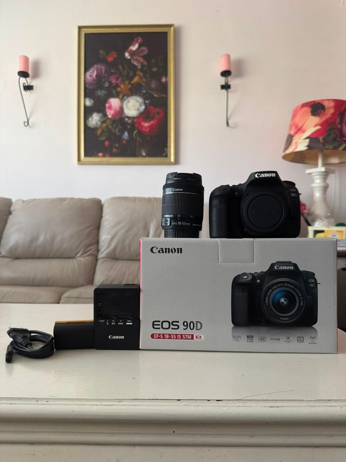 Canon 90D, Ophalen, Canon, Zo goed als nieuw, Geen optische zoom