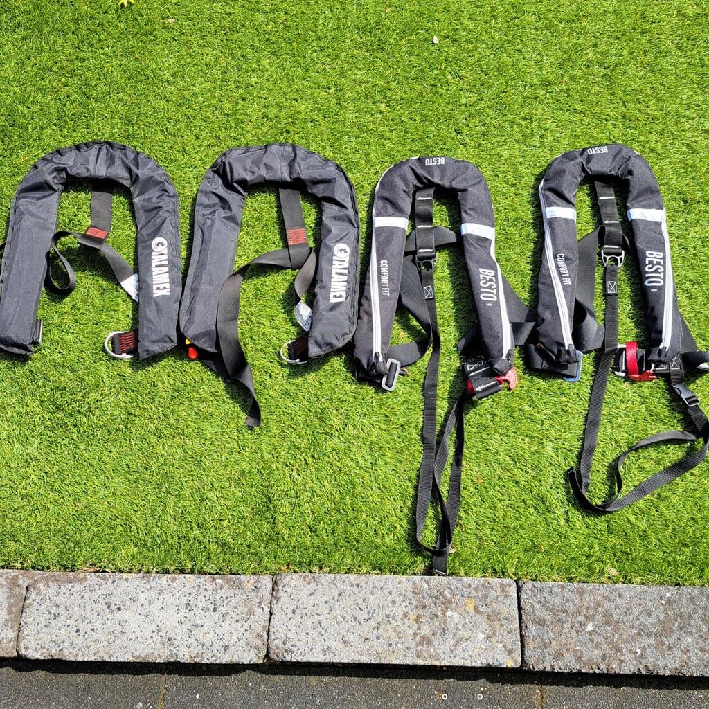 2x automatisch reddingsvest volwassenen, Watersport en Boten, Watersportkleding, Ophalen of Verzenden