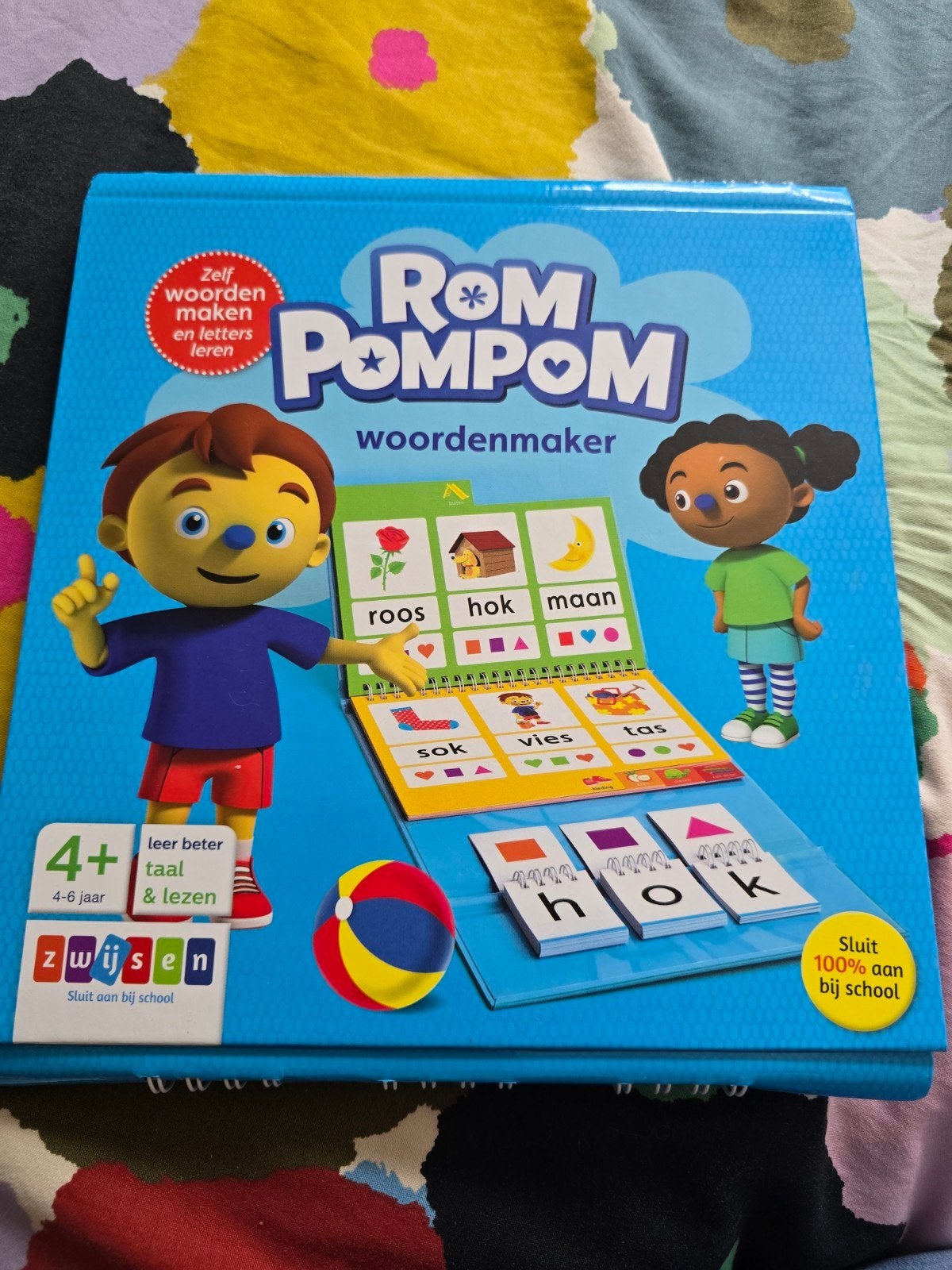 Rom Pom Pom Woordenmaker, Kinderen en Baby's, Ophalen of Verzenden, Zo goed als nieuw, Taal en Lezen