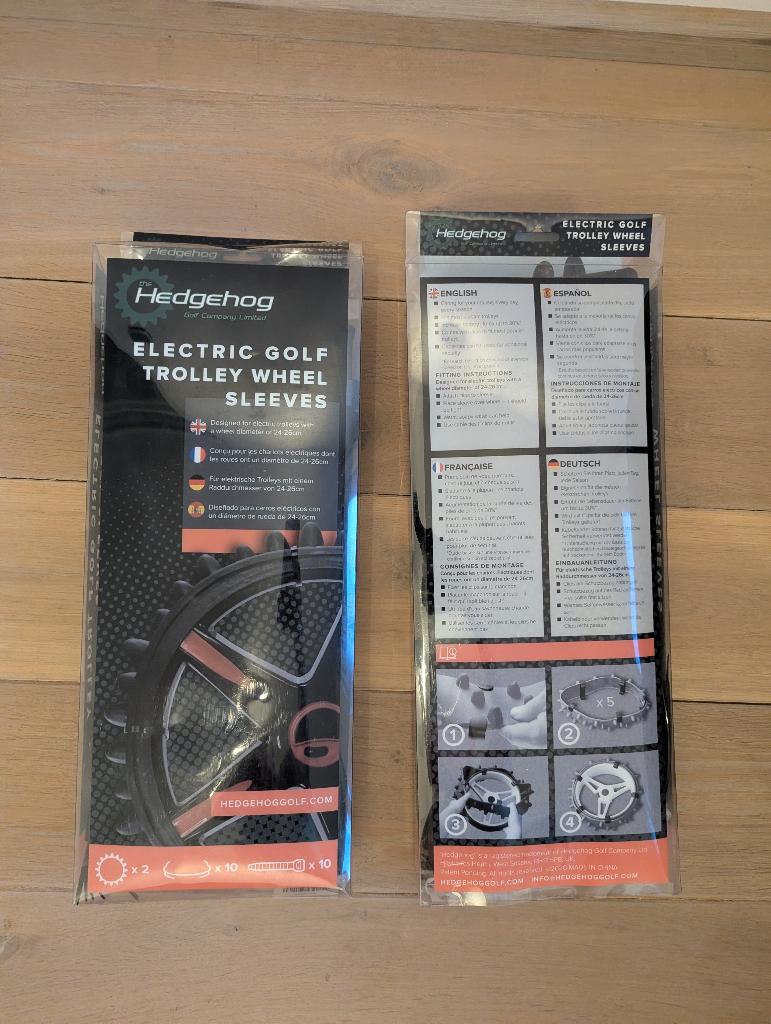 Wintersleeves voor electrische golftrolley, Sport en Fitness, Golf, Ophalen, Zo goed als nieuw, Overige typen, Overige merken