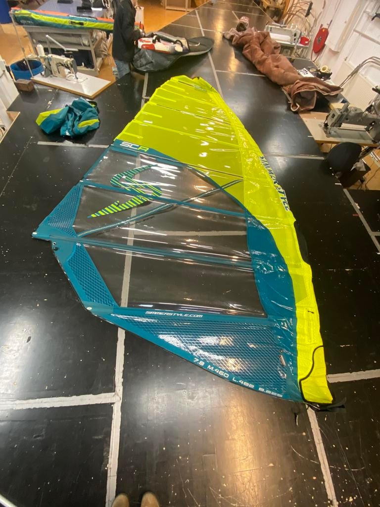 Surfzeil SimmerStyle 7.8, Ophalen, Zo goed als nieuw, Zeil