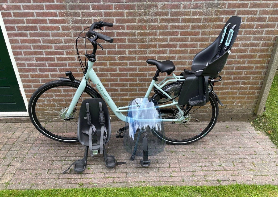 Batavus Mambo LX moederfiets, Ophalen, 2 zitjes, Batavus, 56 cm of meer
