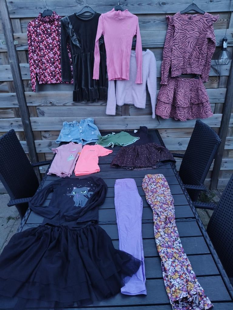 Kledingpakket meisje maat 134/140 roze (nr3), Kinderen en Baby's, Kinderkleding | Maat 134, Ophalen of Verzenden, Zo goed als nieuw