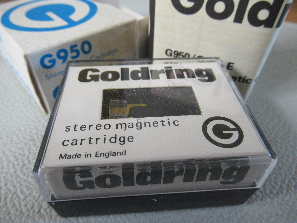 Een Element + naald Goldring G950 Origineel genuine., Nieuw, NVT, Ophalen of Verzenden, Platenspeler-onderdeel