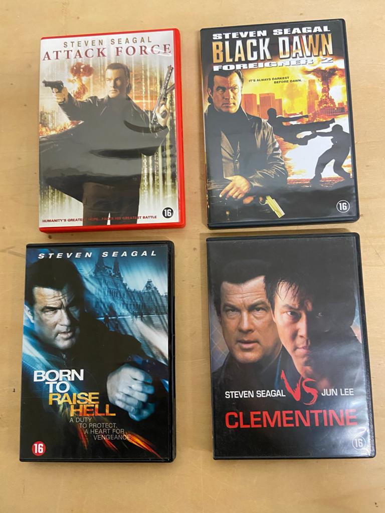 Steven Seagal DVD Collectie - Actiefilms, Cd's en Dvd's, Vanaf 16 jaar, Boxset, Actie, Ophalen of Verzenden
