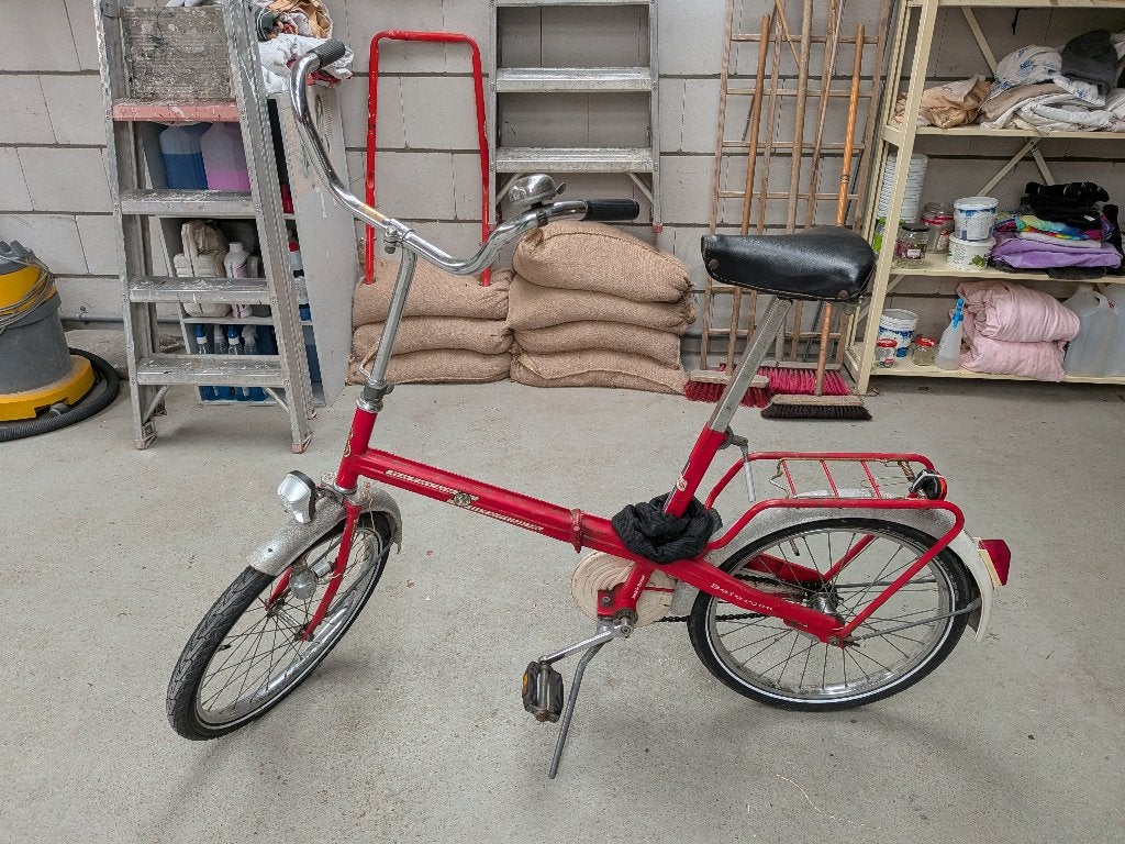 Batavus vouwfiets te koop, Fietsen en Brommers, Fietsen | Vouwfietsen, Ophalen, Gebruikt, 16 tot 18 inch, Batavus