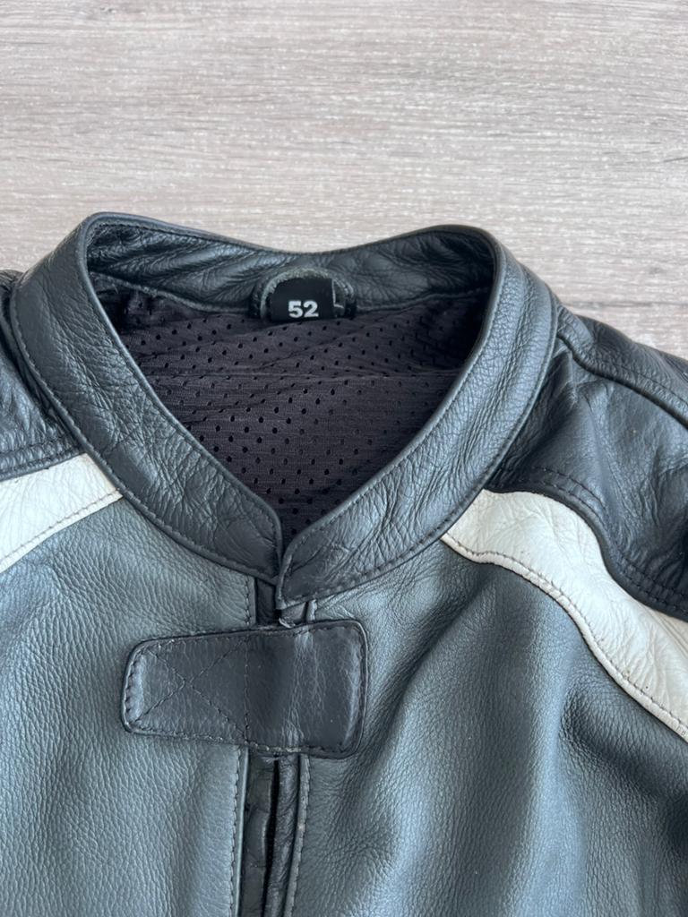 Leren combi pak maat 52, Motoren, Kleding | Motorkleding, Ophalen of Verzenden, Tweedehands, Combipak
