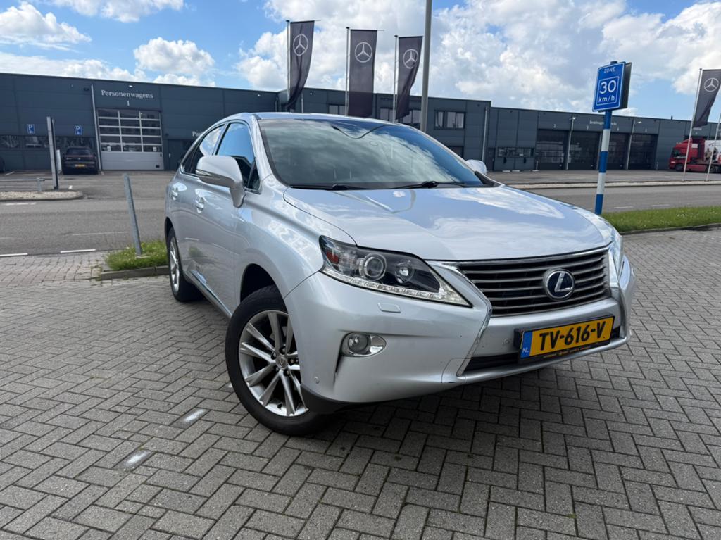 Lexus RX 450H Facelift; Hybrid, Automaat, Silver, Auto's, Lexus, Automaat, 249 pk, Zwart, 2000 kg