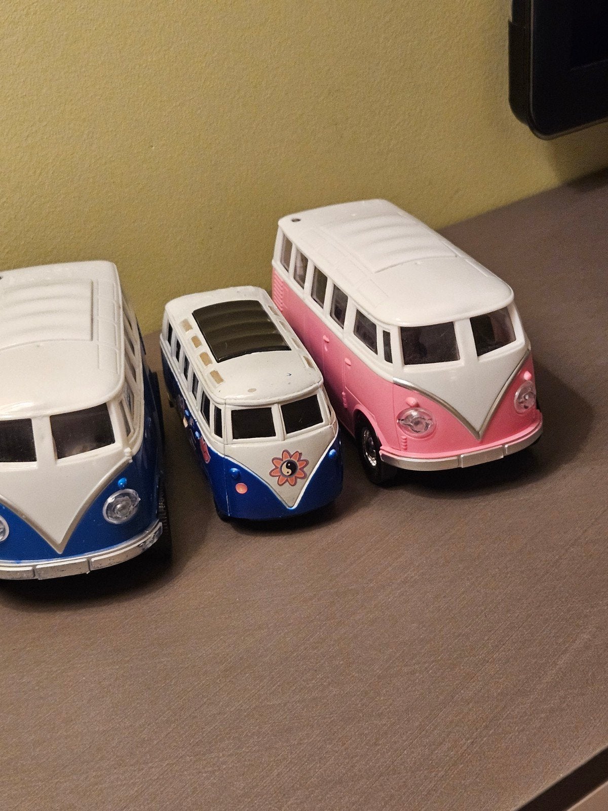 Set van 3 decoratieve VW busjes, Overige merken, Gebruikt, Auto, Groter dan 1:32