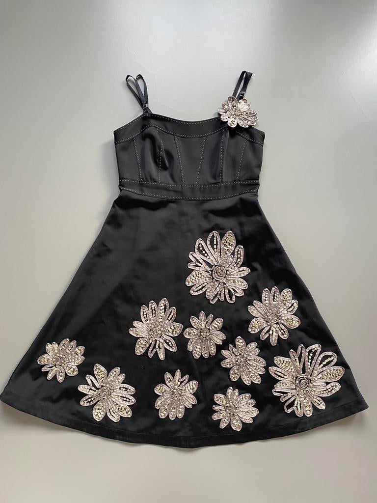 Prachtige jurk steps styles. Bruiloft of feest, Kleding | Dames, Zwart, Cocktailjurk, Ophalen of Verzenden, Zo goed als nieuw