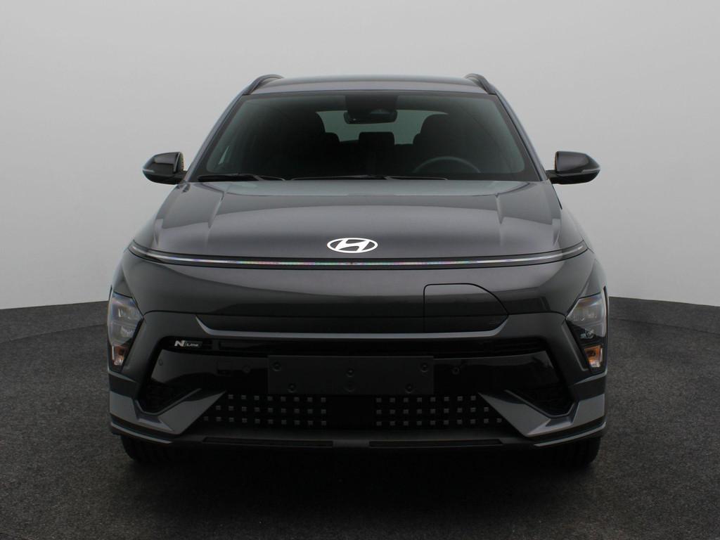 Hyundai Kona Electric N Line Business 64.8 kWh | Warmtepomp, Auto's, Hyundai, Stof, Met garantie (alle), Nieuw, 204 pk