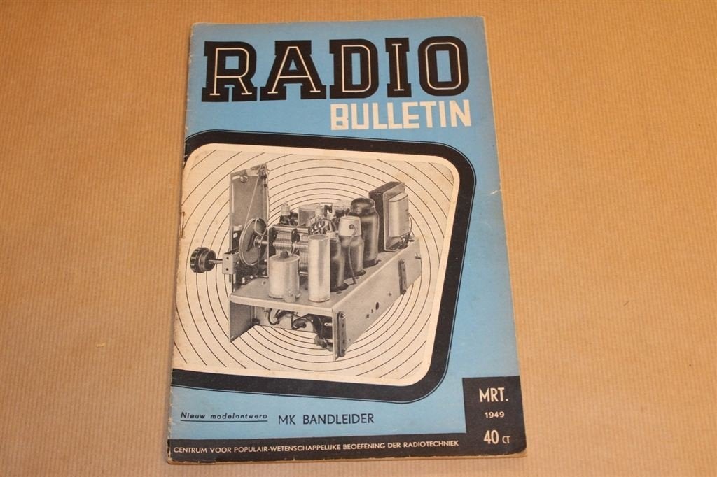 Magazine - Radio Bulletin - 1949, Ophalen of Verzenden, Gelezen, Elektrotechniek